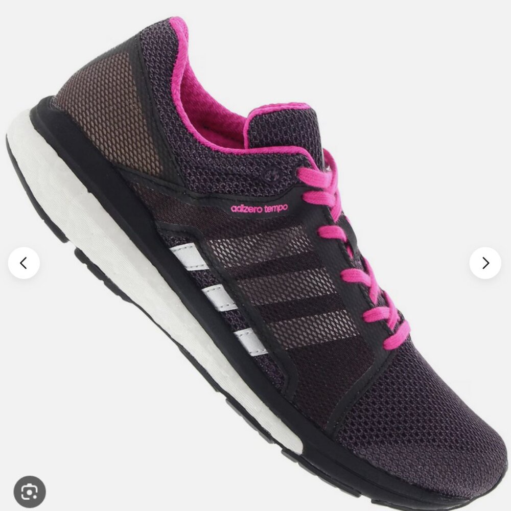 Adidas Adizero Tempo 8 Women’s Running Train AF5488 Purple Size 9 SAMPLE TAG